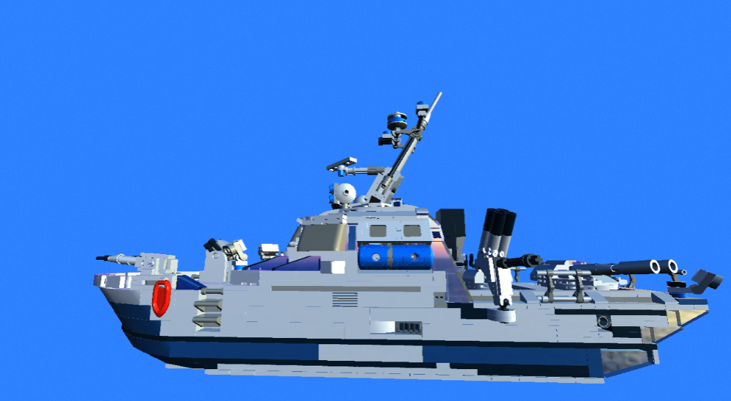 炮艇模型