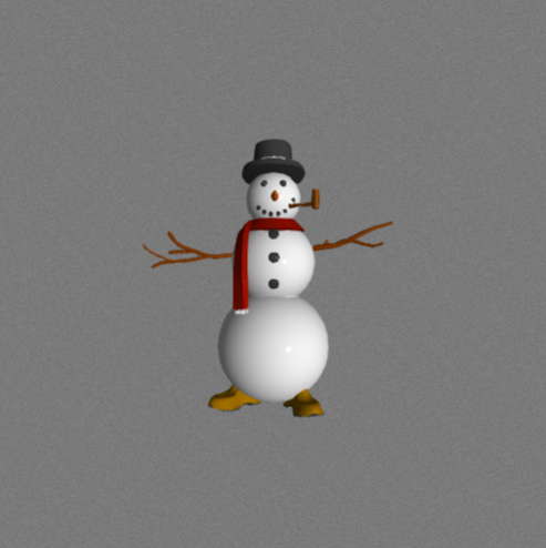 3D雪人