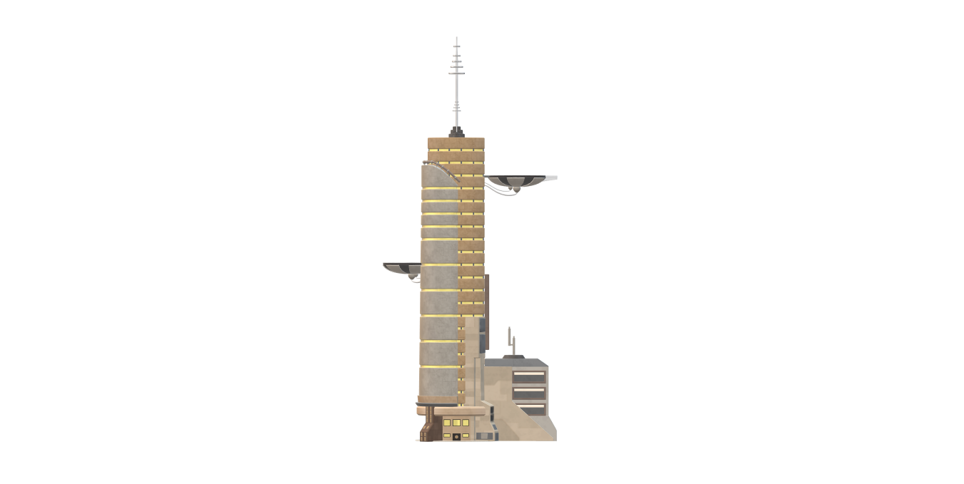 摩天大楼模型